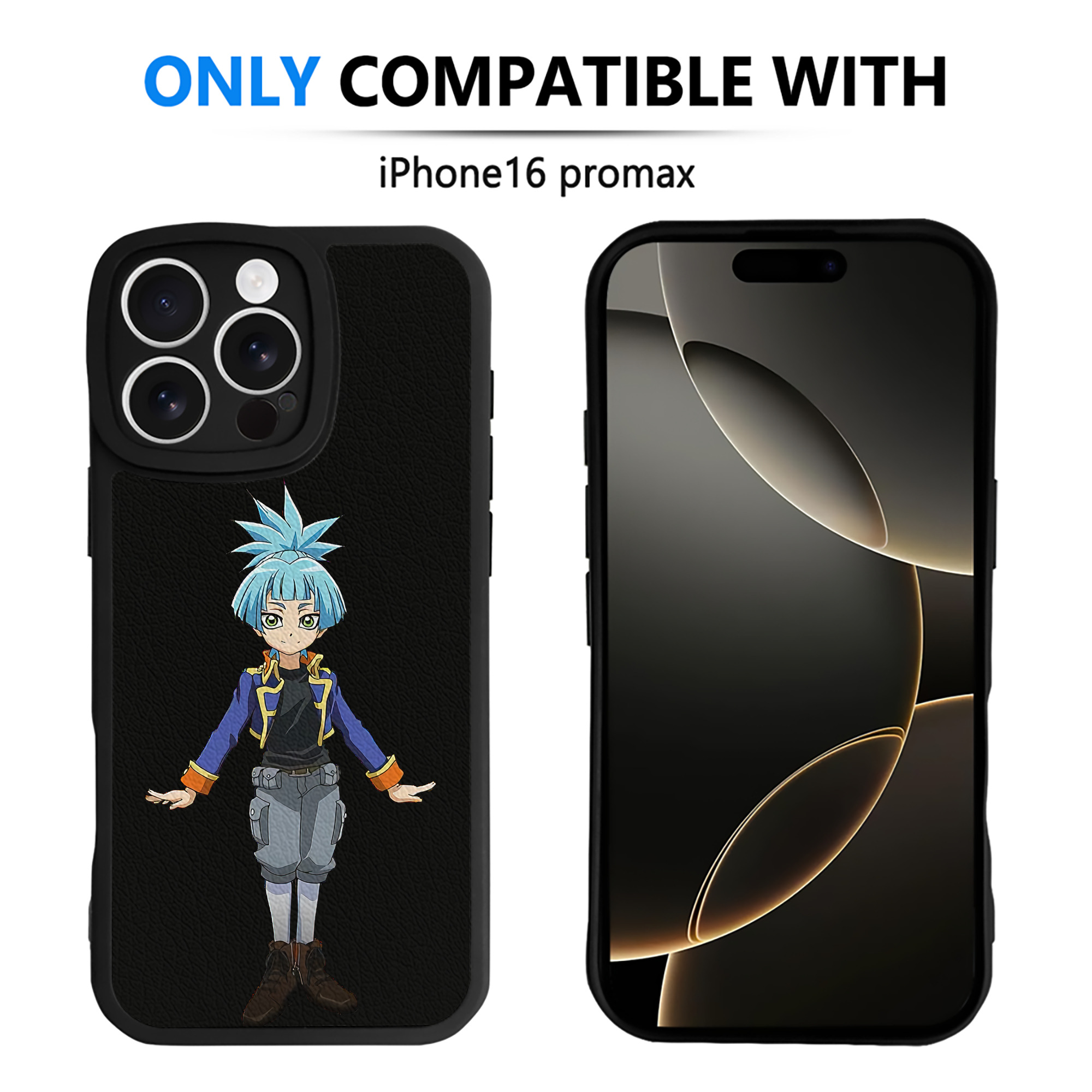 遊☆戯☆王 Yu-Gi-Oh! 【iPhone 16シリーズ対応】シリコンスマホケース（レザー調） 材質：シリコン